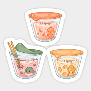 Rare Yoghurt Flavors Sticker